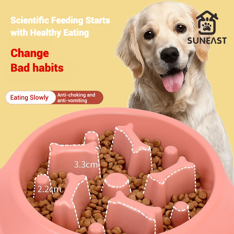 Dog Bowls Slow Feeder 1.5 Cups Slow Feeding Small Medium Breed