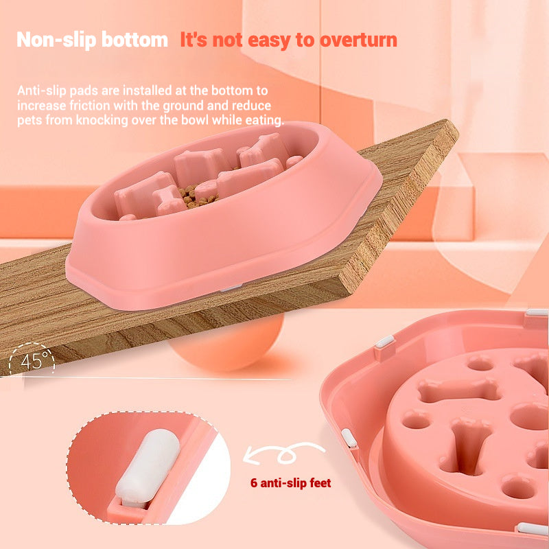 Dog Bowls Slow Feeder 1.5 Cups Slow Feeding Small Medium Breed