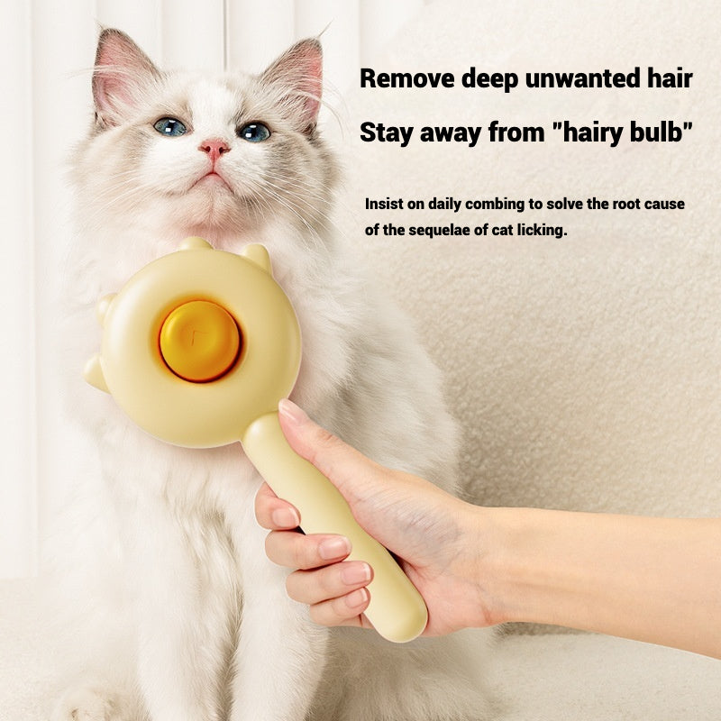 Pet Hair Removal Comb Lovely-Cat Pet Needle Comb