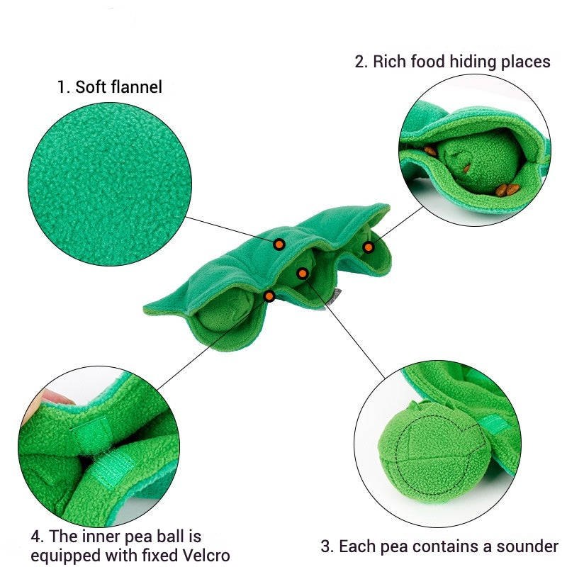 Dog Sniffing Toys Squeaky Food Hiding Toy