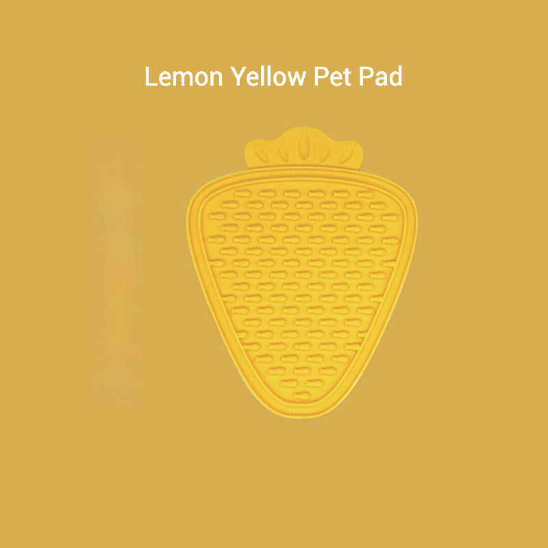 Pet Slow Feeding Mat Carrot Slow Feeding Dog Licking Mat