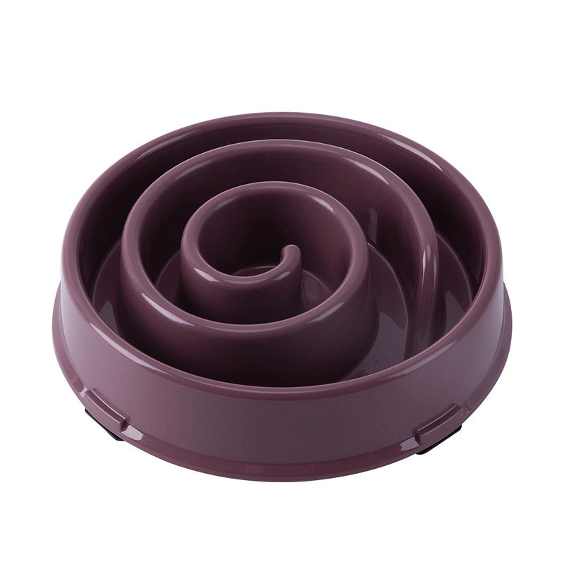 Pet Slow Food Bowl Dog Bowl Anti-slip And Anti-choking Pet Feeder