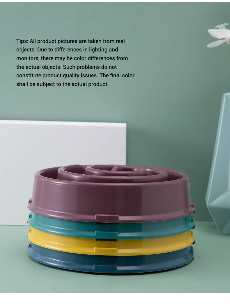 Pet Slow Food Bowl Dog Bowl Anti-slip And Anti-choking Pet Feeder