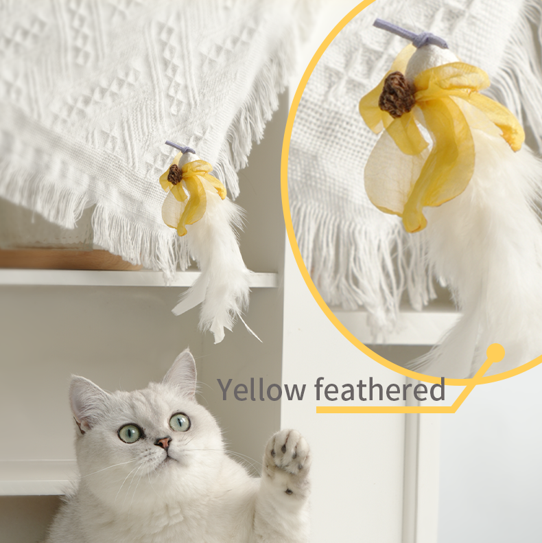 Springtime Series Retractable Cat-Teasing Wand