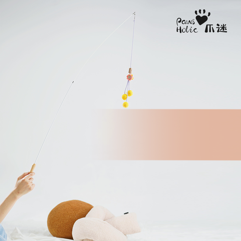 Sakura Series Funny Hand Made Cat Teaser