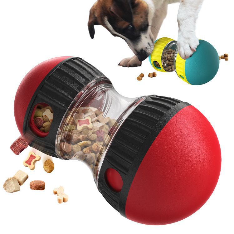 Dog Training Leaky Ball Slow Feeder Training Toy Increase Intelligence