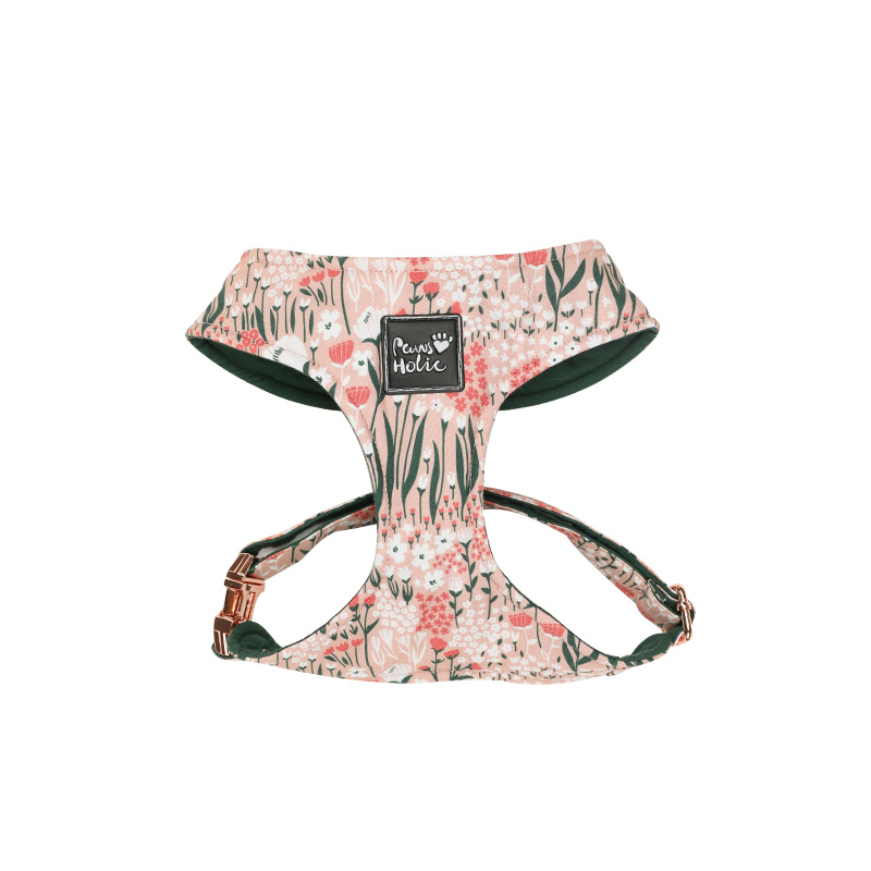 Cat Harness and Leash for Walking-Pink Candy, Soft and Adjustable Vest
