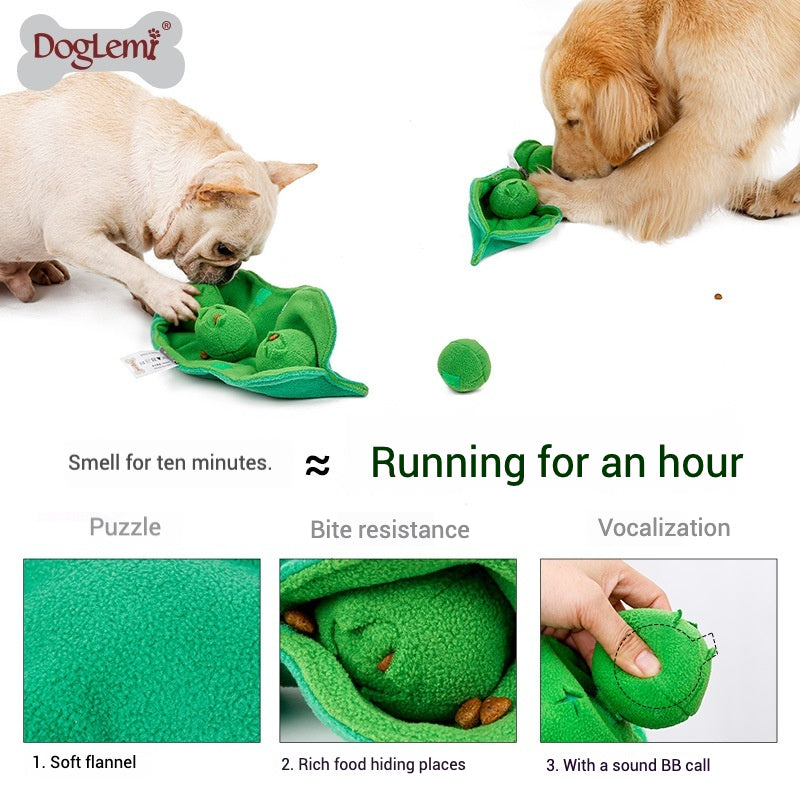 Dog Sniffing Toys Squeaky Food Hiding Toy