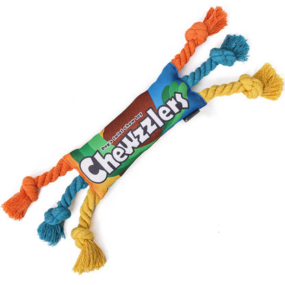 Dog Rainbow Twist Candy Squeaky Toy