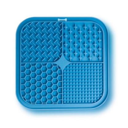 Pet Licking Mat Silicone Pet Food Suction Cup Slow Feeding Mat