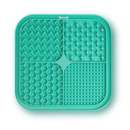 Pet Licking Mat Silicone Pet Food Suction Cup Slow Feeding Mat