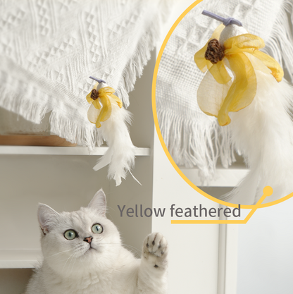 Springtime Series Retractable Cat-Teasing Wand