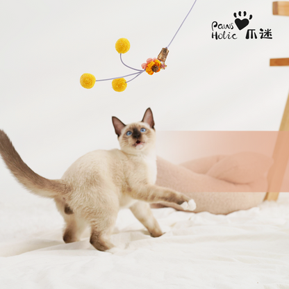Sakura Series Funny Hand Made Cat Teaser