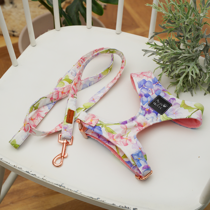 Cat Harness and Leash for Walking-Endless Summer,  Soft and Adjustable Vest
