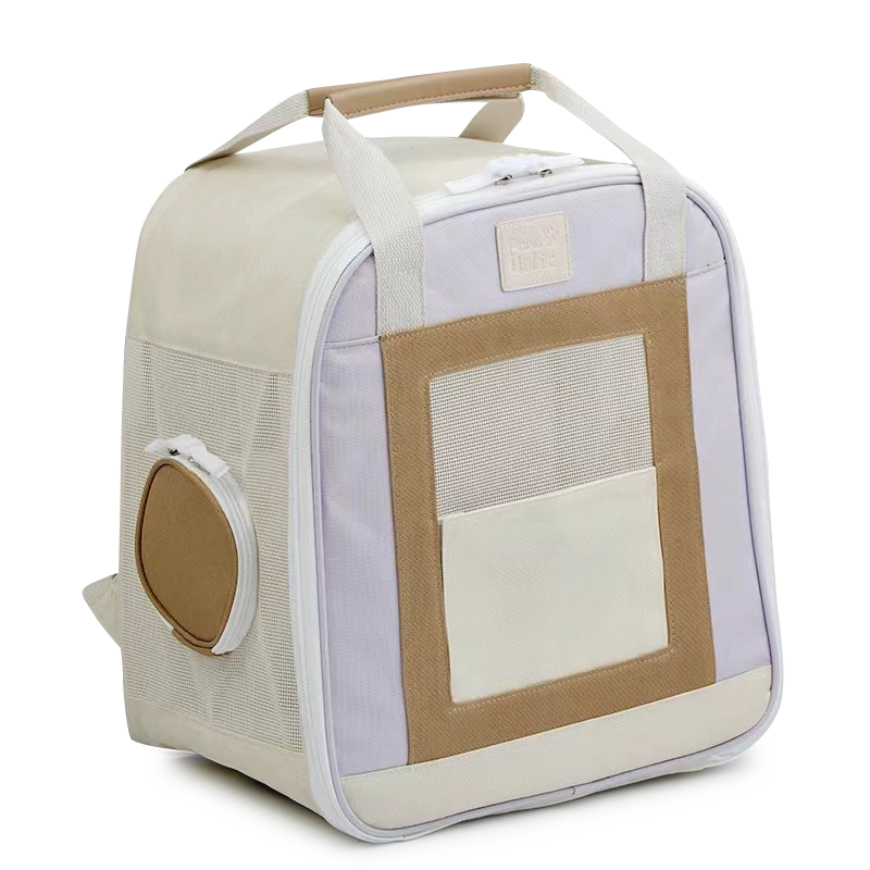 3 Colors Available Little Color Box Pet Carrier Backpack