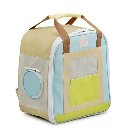 3 Colors Available Little Color Box Pet Carrier Backpack