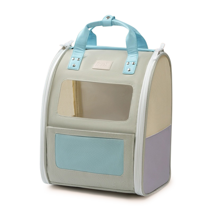 3 Colors Available Cream Puff Pet Backpack Carrier