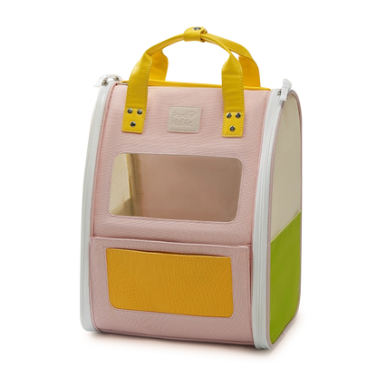 3 Colors Available Cream Puff Pet Backpack Carrier