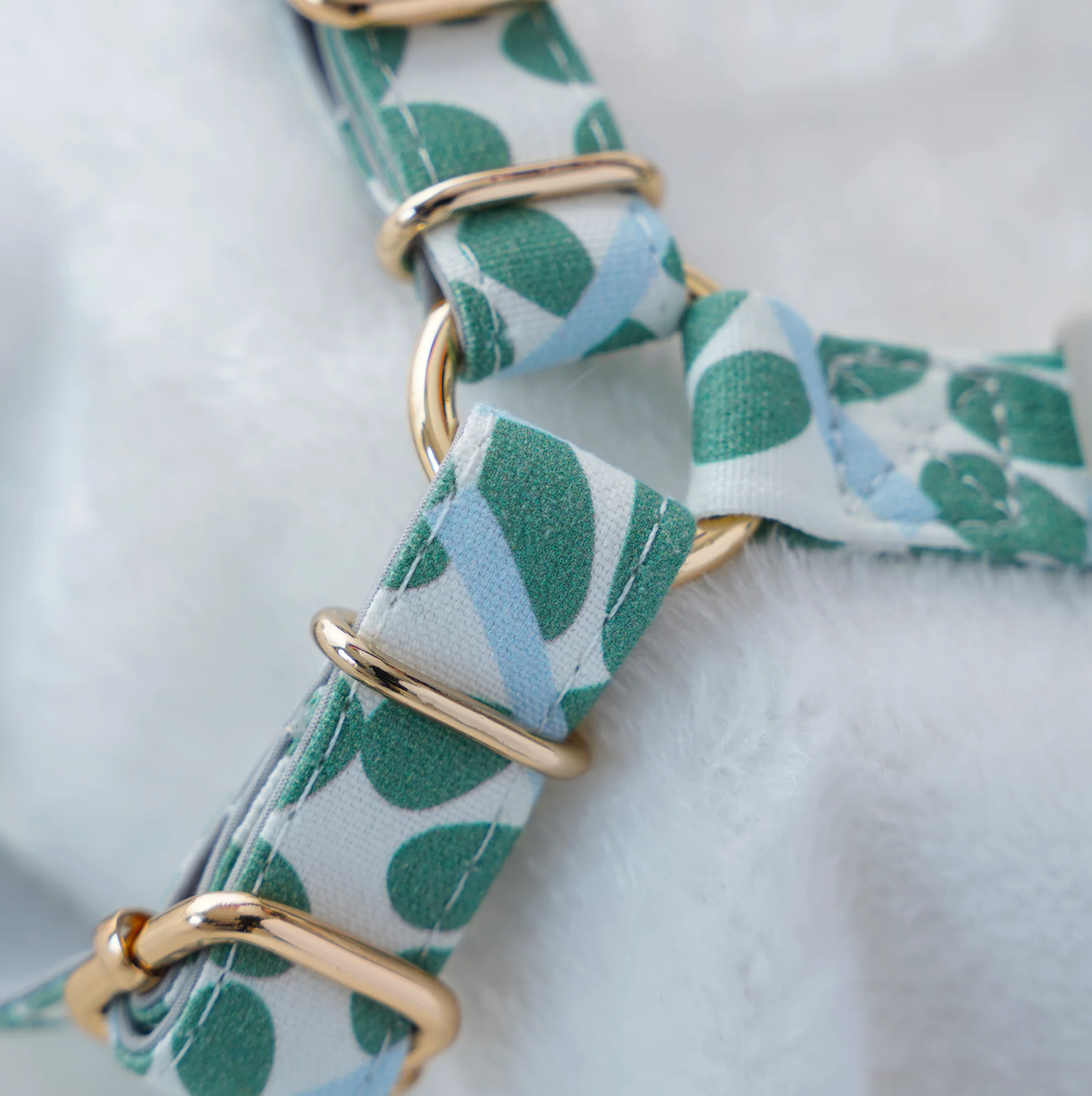 Pulling Stop Dog Harness, Easy Walk&Take Control-Minty Dew